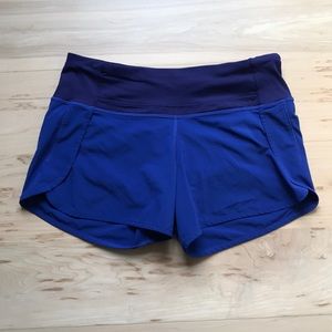 Lululemon speed shorts 4"